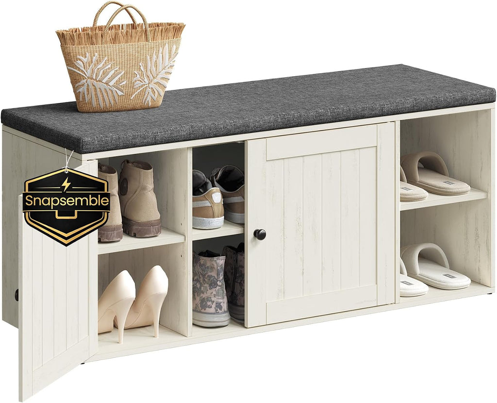 Fast‑Assemble Entryway Shoe Storage Bench